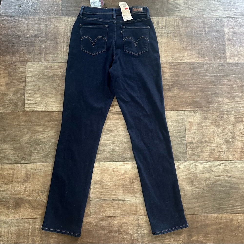 New Levi’s 512 perfectly slimming skinny leg high waist